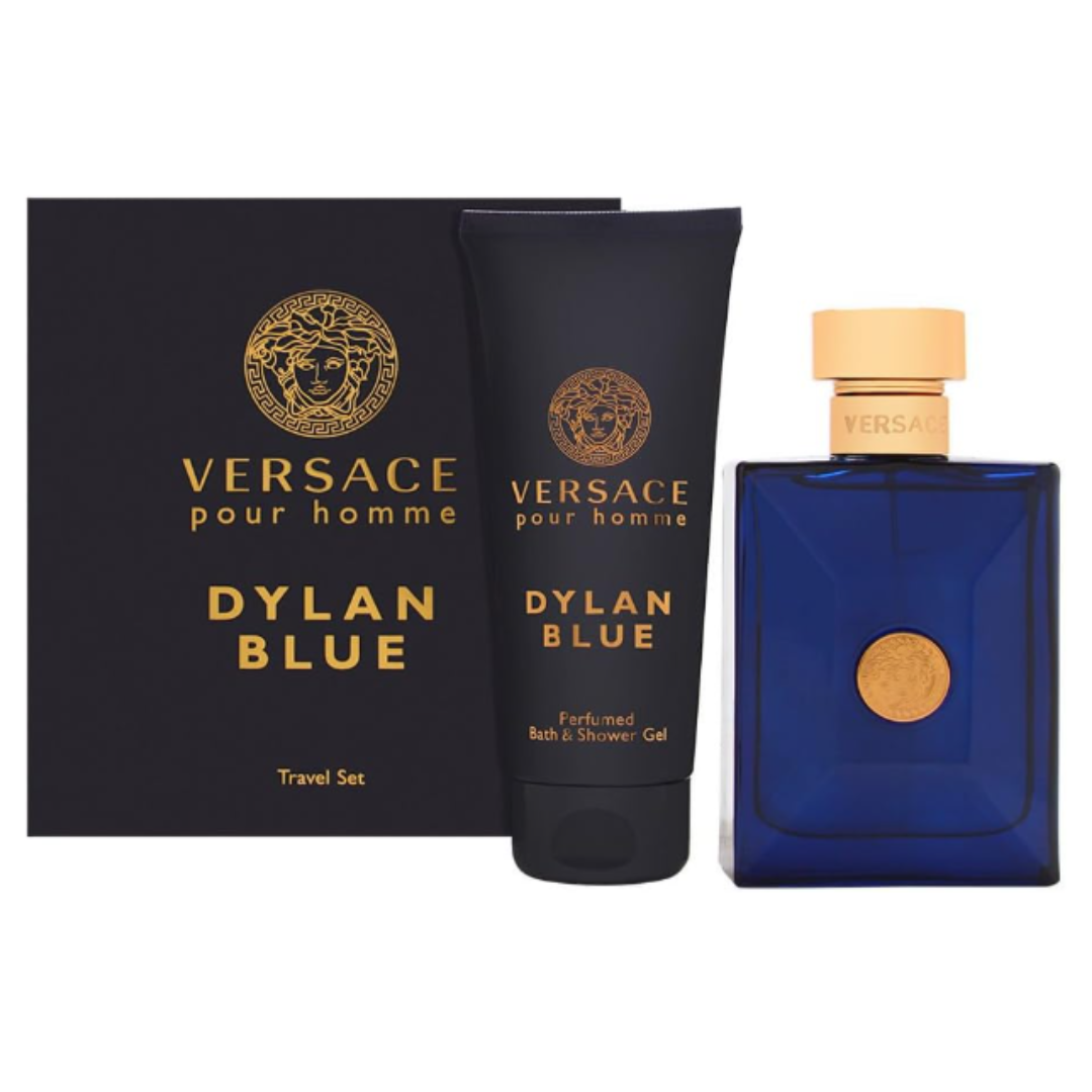 SET PERFUME VERSACE DYLAN BLUE 2 PIEZAS EDT 100ML