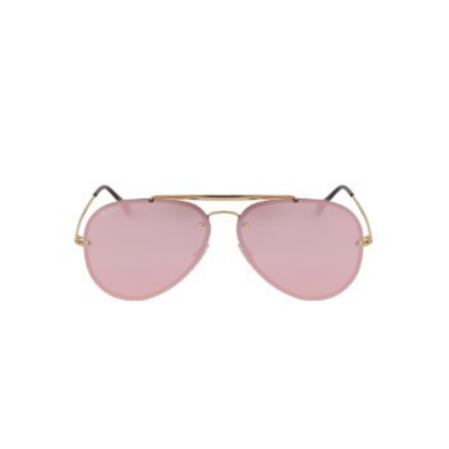 LENTES RAY BAN RB3584N 9052E4 AVIATOR BLAZE ROSA  DORADO