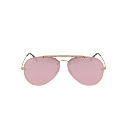 LENTES RAY BAN RB3584N 9052E4 AVIATOR BLAZE ROSA  DORADO