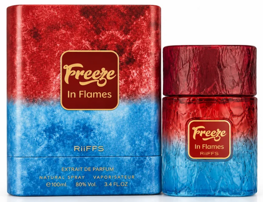 PERFUME FREEZE IN FLAMES EDP BY RIIFFS 100ML