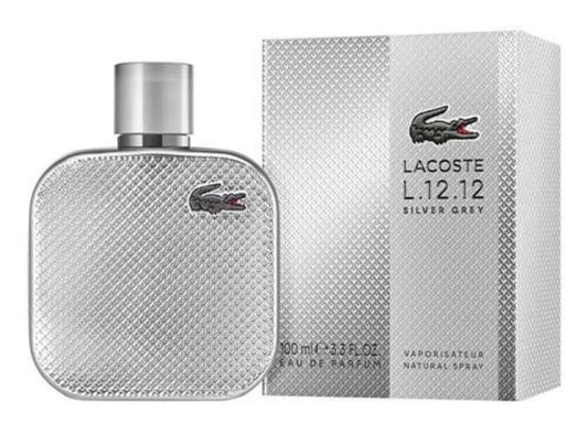 PERFUME LACOSTE L.12.12 SILVER GREY EDP 100ML