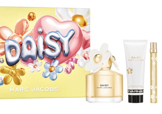 SET PERFUME MJ MARC JACOBS DAISY 3PCS EDP 100ML