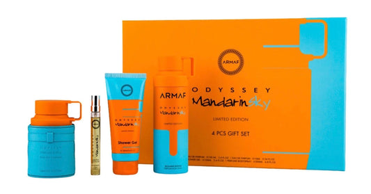 SET PERFUME ARMAF ODYSSEY MANDARIN SKY 4PC EDT 100ML