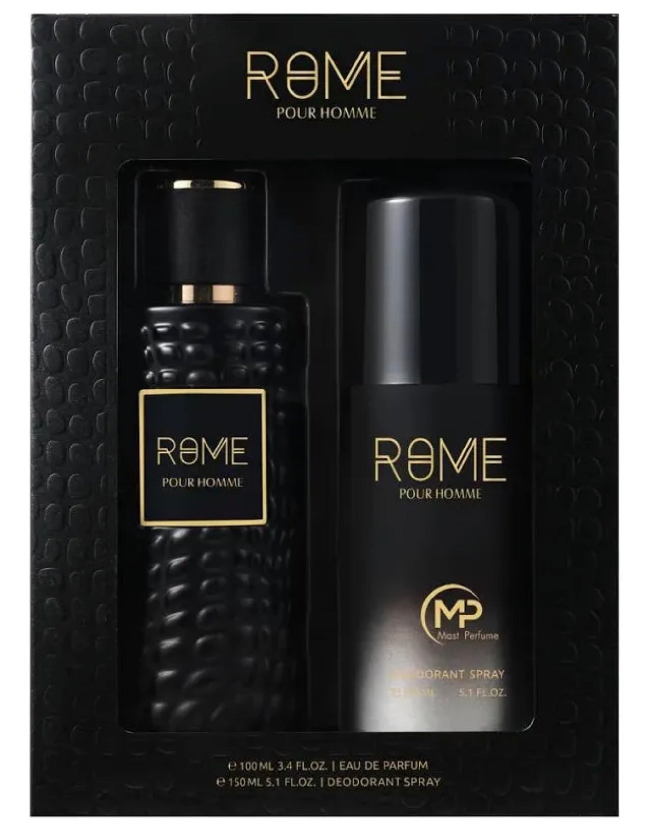SET PERFUME BHARARA ROME POUR HOMME MEN EDP 100ML