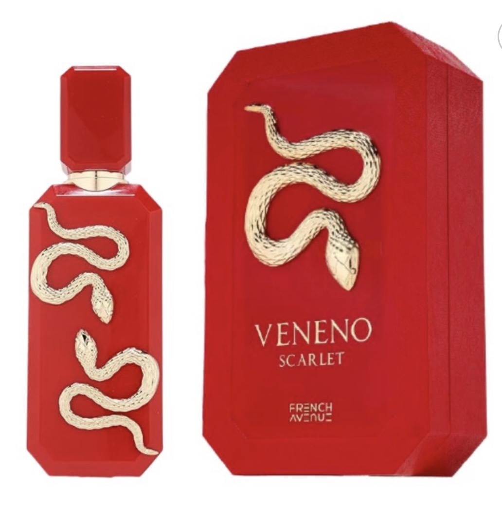 PERFUME FRENCH AVENUE VENENO SCARLET EXTRAIT DE PARFUM 100ML