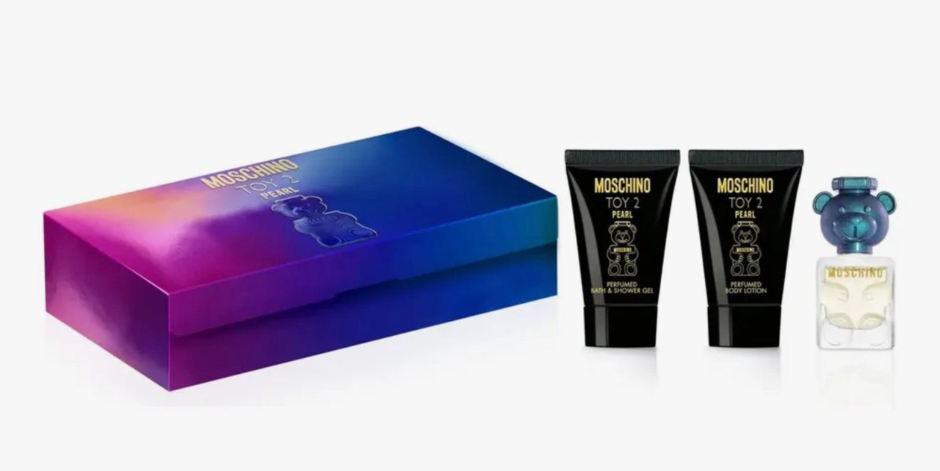 SET PERFUME MOSCHINO TOY 2 PEARL3 PIEZAS EDP 5ML