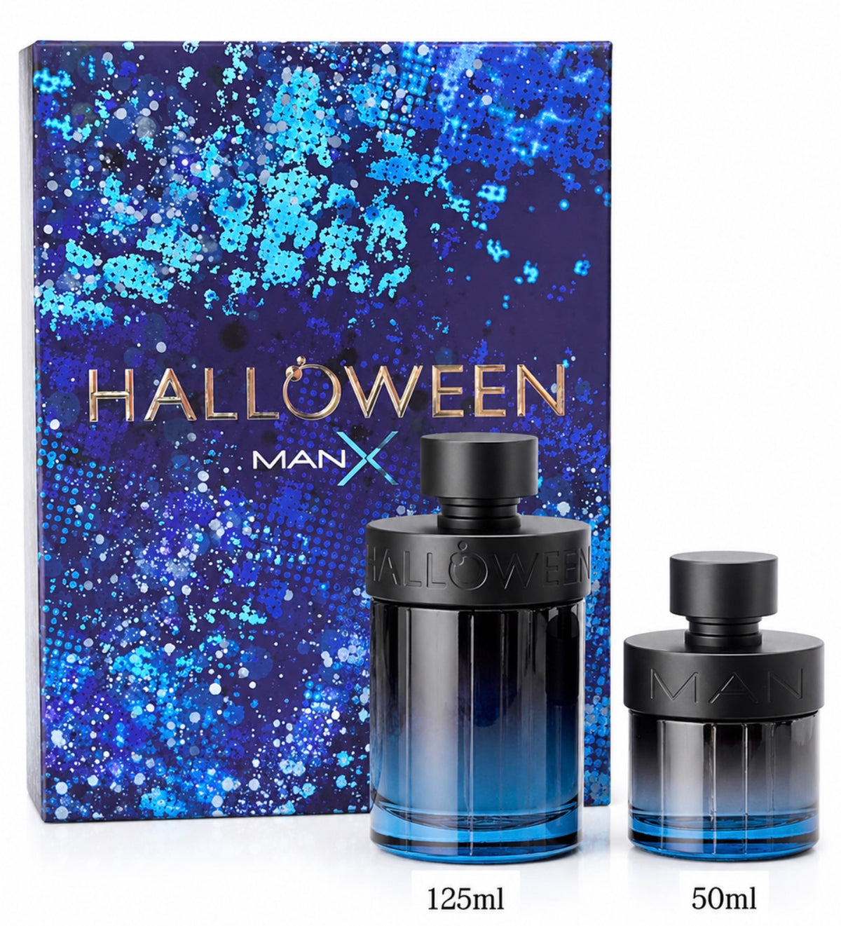 SET PERFUME HALLOWEN 2 PCS MAN EDT 100ML