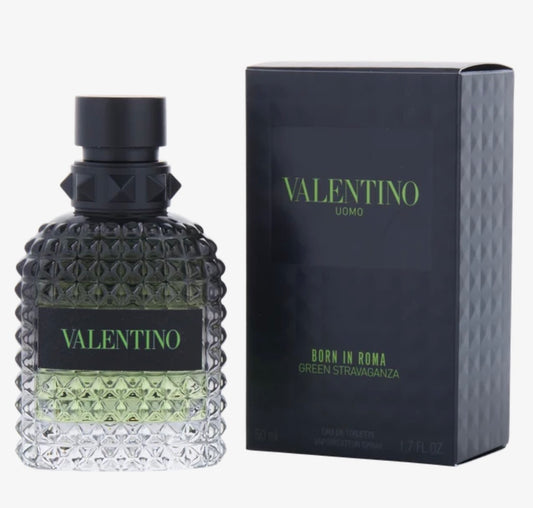 PERFUME VALENTINO BORN IN ROMA GREEN STRAVAGANZA MAN EDP 50ML