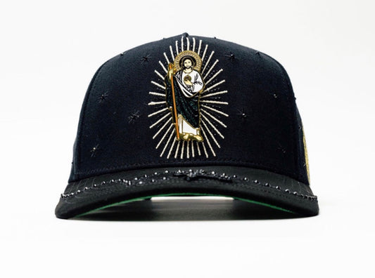 GORRA SAN JUDAS BLACK NEW