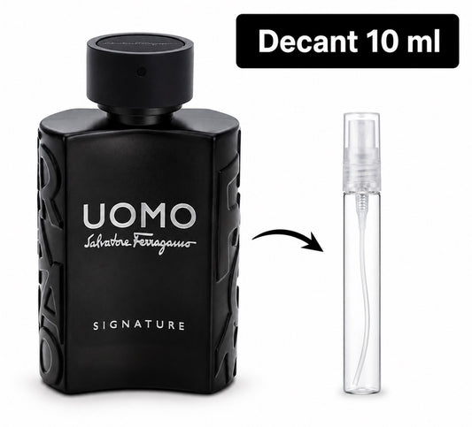 DECANT PERFUME SALVATORE FERRAGAMO UOMO SIGNATURE EDP 10ML