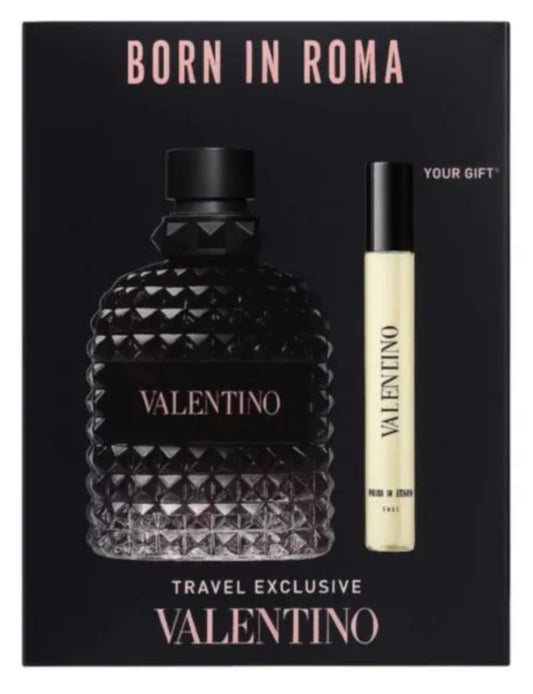 SET PERFUME VALENTINO UOMO BORN IN ROMA EDT 100ML