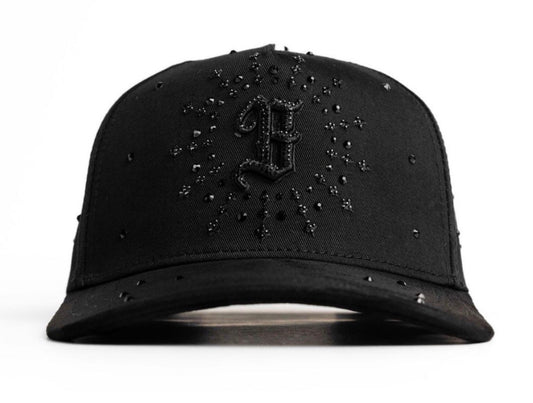 GORRA B CRISTALES BLACK