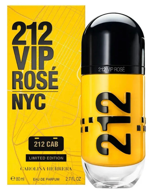 PERFUME CAROLINA HERRERA 212 VIP ROSE CAP EDITION EDP 80ML