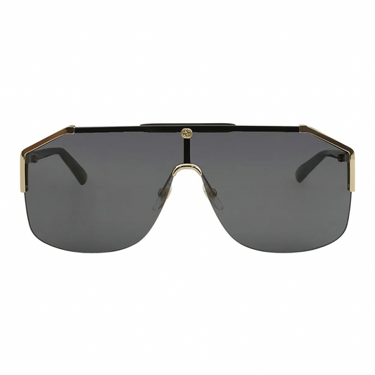 LENTES GUCCI GG0291S 001 NEW AVIATOR SQUARE GRIS NEGRO ORIGINAL