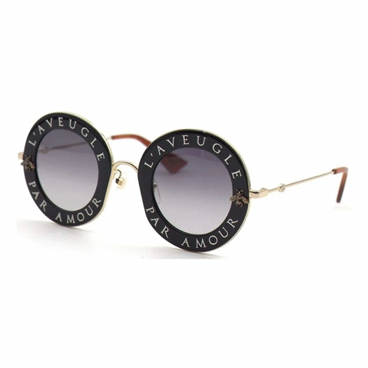 LENTES GUCCI ROUND PAR AMOUR GRIS DEGRADADO