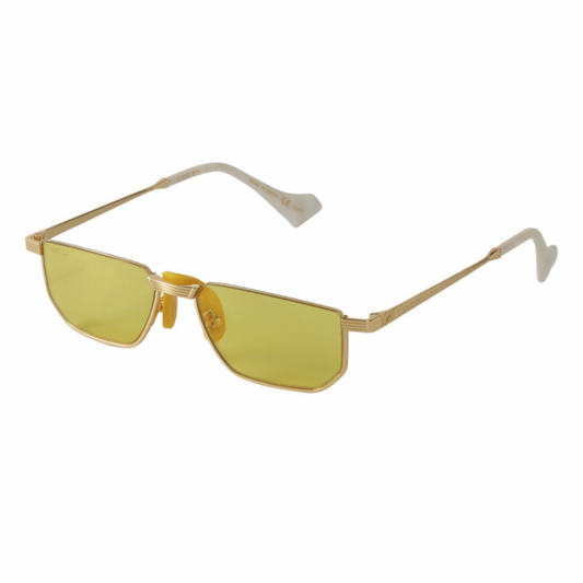 LENTES GUCCI GG0627S 001 FASHION INSPIRED AMBAR TRANSPARENTE DORADO