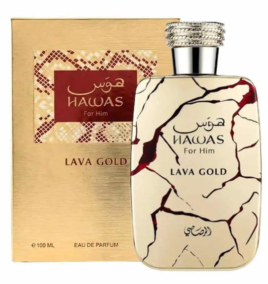 PERFUME RASASI HAWAS LAVA GOLD EDP 100ML