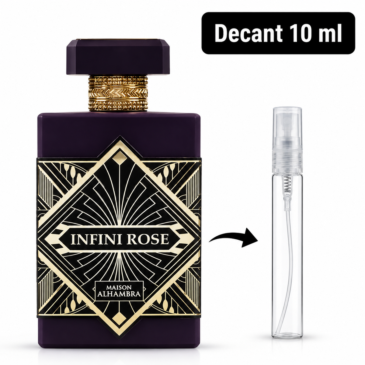 DECANT PERFUME MAISON ALHAMBRA INFINI ROSE EDP 10ML