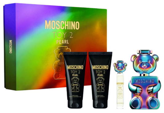 SET PERFUME MOSCHINO TOY 2 PEARL 4 PC EDP 100ML