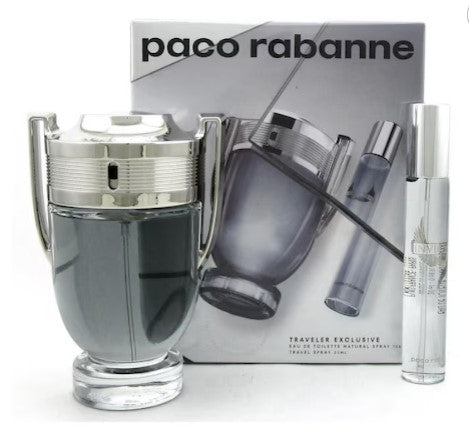 SET PERFUME PACO RABANNE INVICTUS 2 PIEZAS EDT 100ML