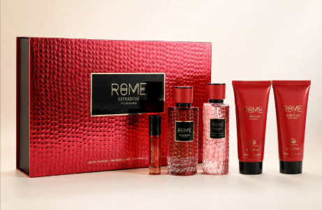 SET PERFUME BHARARA ROME EXTRADOSE POUR FEMME 5 PCS EDP 100ML